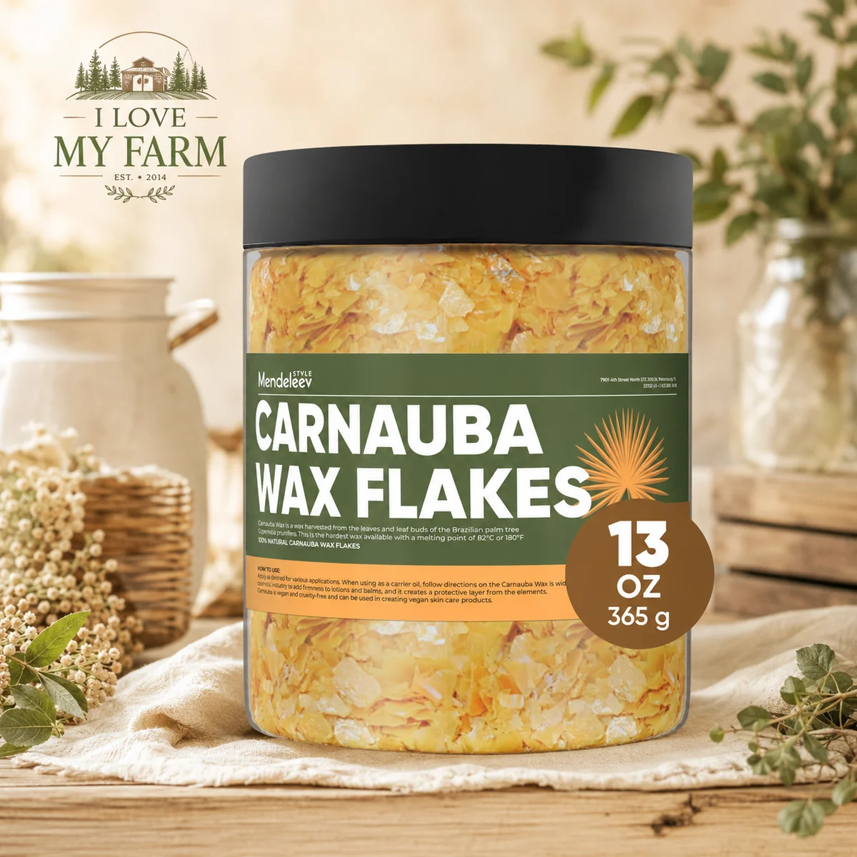 Carnauba Wax Flakes